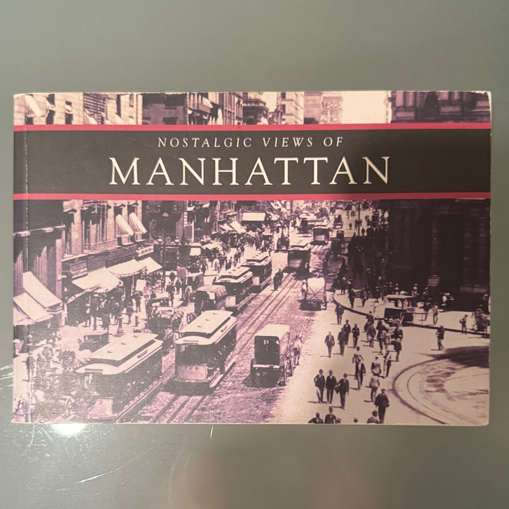 Nostalgic Views of Manhattan Book
